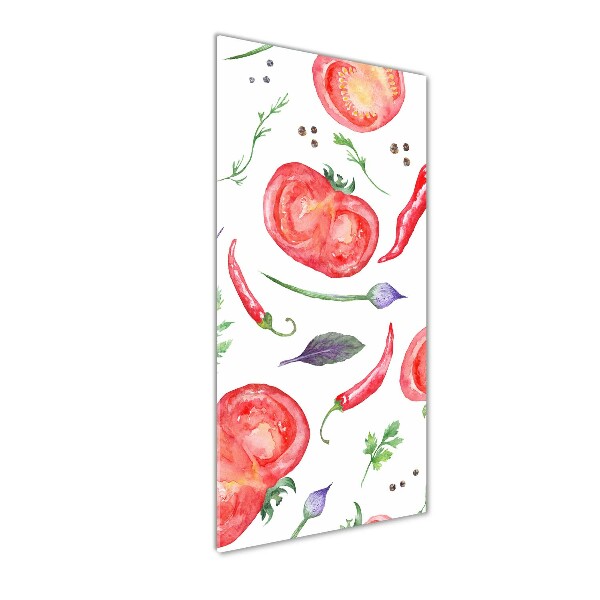 Plexiglasbilder vertikal Gemüse