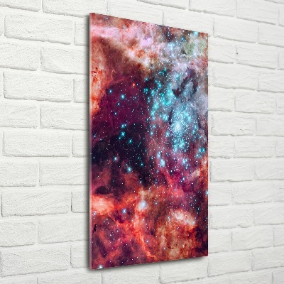 Bild auf Acrylglas vertikal Magellansche Wolke