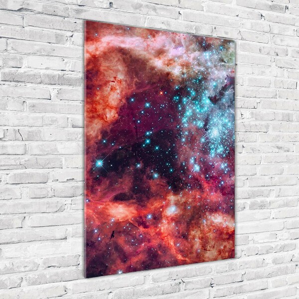 Bild auf Acrylglas vertikal Magellansche Wolke