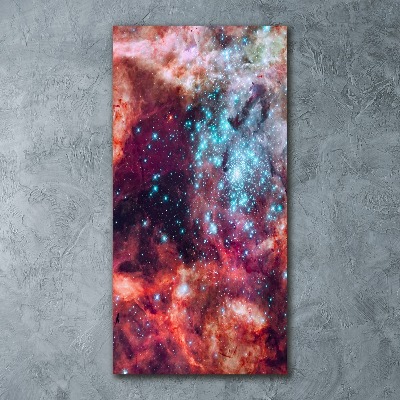 Bild auf Acrylglas vertikal Magellansche Wolke