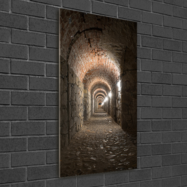 Modernes Acrylbild vertikal Keller