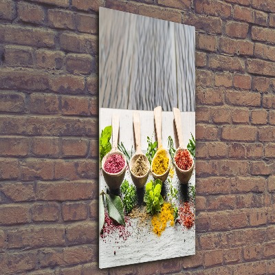 Plexiglasbilder vertikal Gewürze