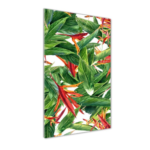 Plexiglasbilder vertikal Strelitzia reginae