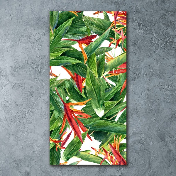 Plexiglasbilder vertikal Strelitzia reginae