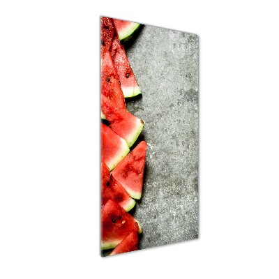 Bild auf Acrylglas vertikal Wassermelone