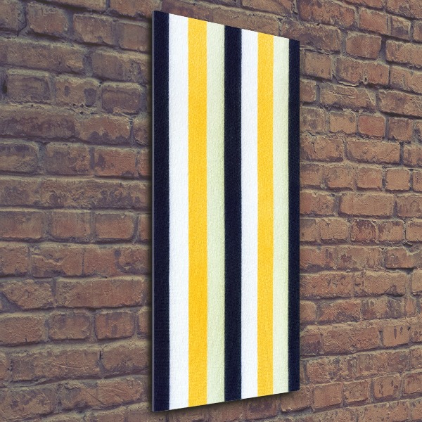 Acrylbild vertikal Gestreifter Hintergrund