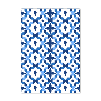 Modernes Acrylbild vertikal Geometrischer Hintergrund