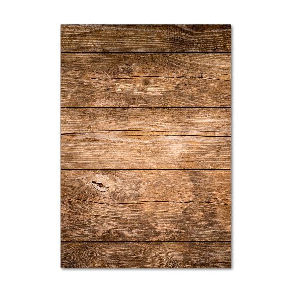 Bild auf Acrylglas vertikal Holzhintergrund