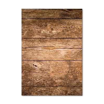 Bild auf Acrylglas vertikal Holzhintergrund