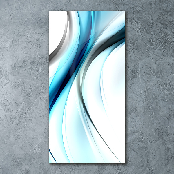 Bild auf Acrylglas vertikal Abstrakte Welle
