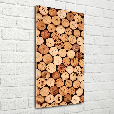 Bild auf Acrylglas vertikal Weinkorken