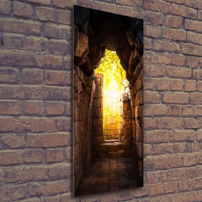 Modernes Acrylbild vertikal Die Schlosskeller