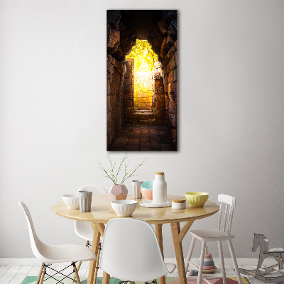 Modernes Acrylbild vertikal Die Schlosskeller