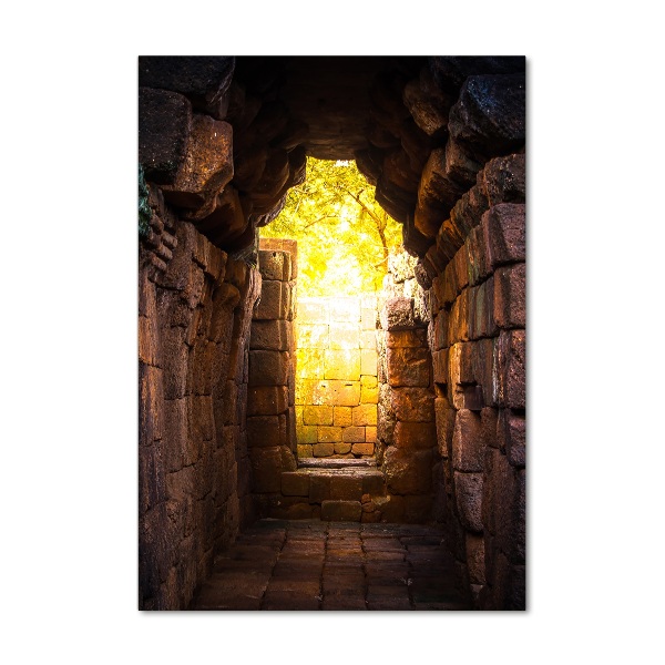 Modernes Acrylbild vertikal Die Schlosskeller