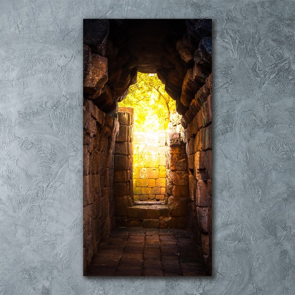 Modernes Acrylbild vertikal Die Schlosskeller