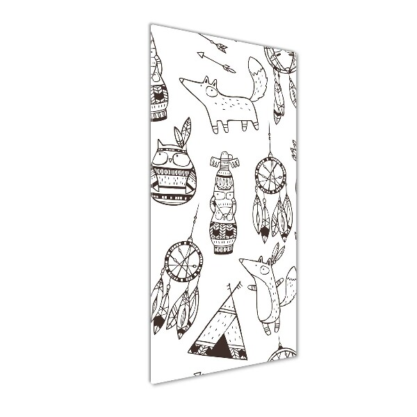 Plexiglasbilder vertikal Indischer Hintergrund