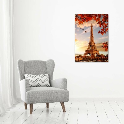 Bild auf Acrylglas vertikal Eiffelturm Paris
