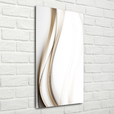 Plexiglasbilder vertikal Abstrakte Welle