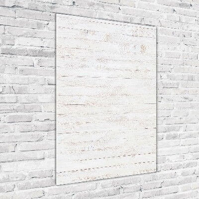 Modernes Acrylbild vertikal Holzhintergrund