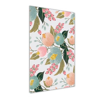 Plexiglasbilder vertikal Frühlingsblumen