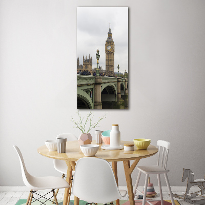 Bild auf Acrylglas vertikal Big Ben London
