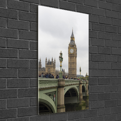 Bild auf Acrylglas vertikal Big Ben London