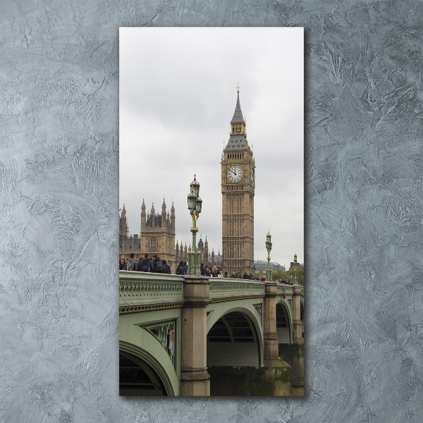 Bild auf Acrylglas vertikal Big Ben London