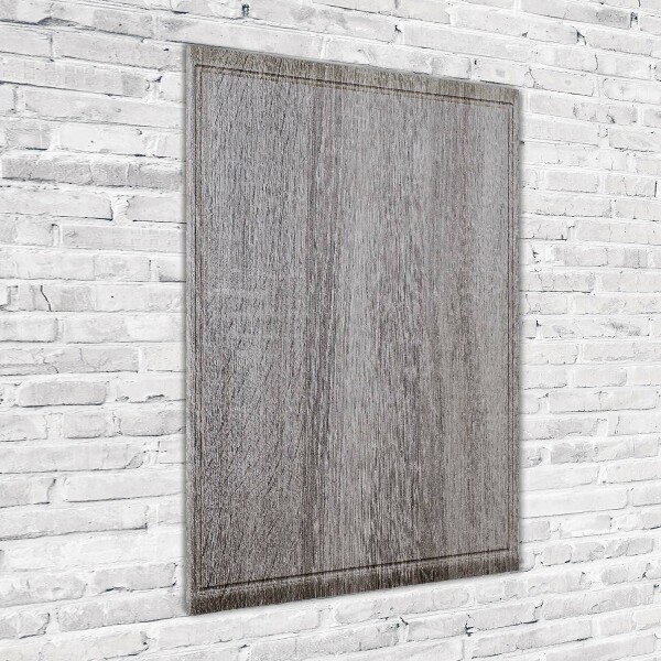 Bild auf Acrylglas vertikal Holz