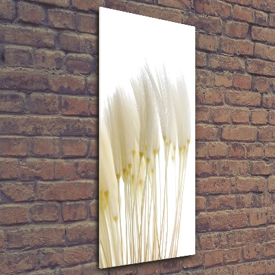 Modernes Acrylbild vertikal Löwenzahnsamen