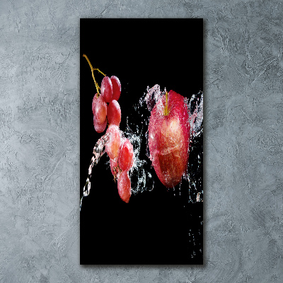 Bild auf Acrylglas vertikal Obst