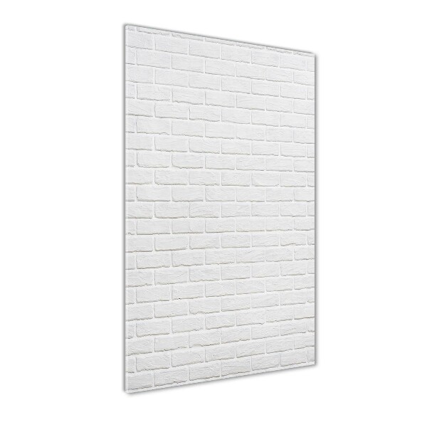 Plexiglasbilder vertikal Ziegelmauer