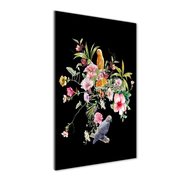 Plexiglasbilder vertikal Hawaiianisches Muster