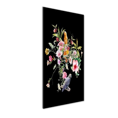 Plexiglasbilder vertikal Hawaiianisches Muster