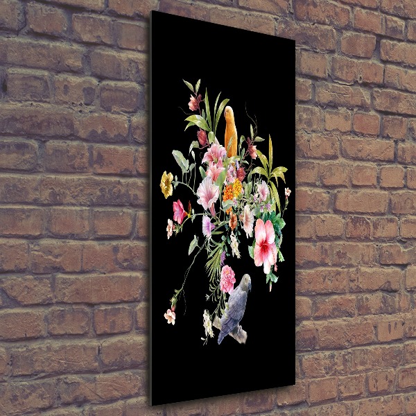 Plexiglasbilder vertikal Hawaiianisches Muster