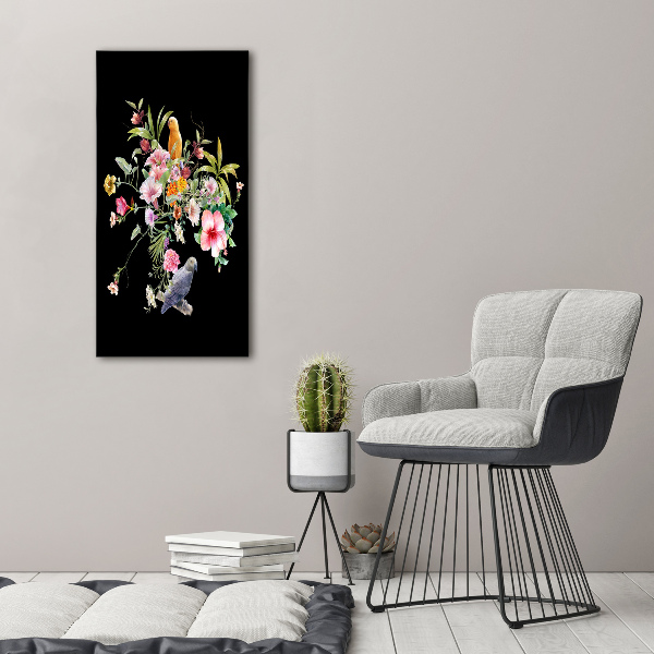 Plexiglasbilder vertikal Hawaiianisches Muster