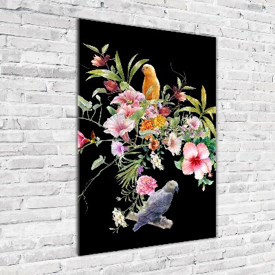 Plexiglasbilder vertikal Hawaiianisches Muster