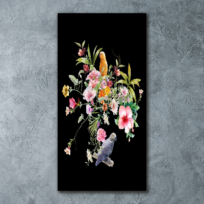 Plexiglasbilder vertikal Hawaiianisches Muster