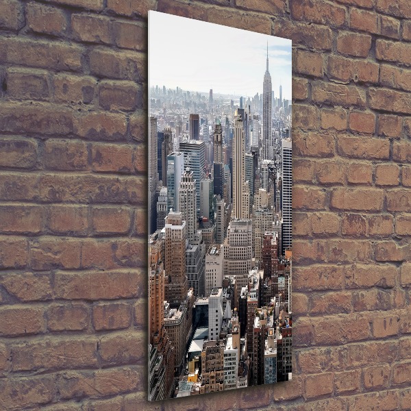 Plexiglasbilder vertikal New York