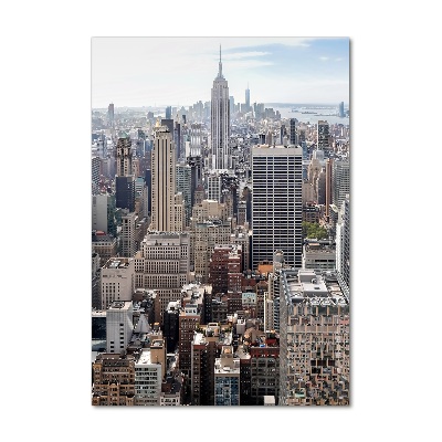 Plexiglasbilder vertikal New York