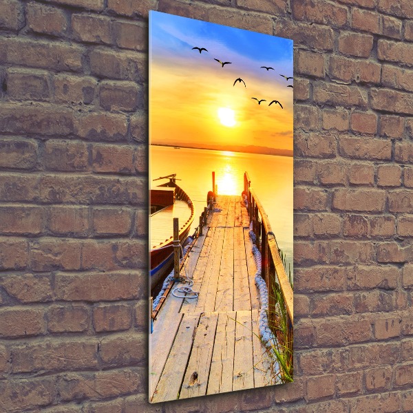 Acrylbild vertikal See