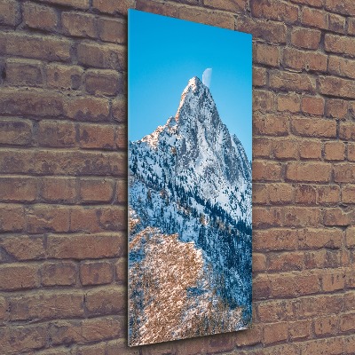 Bild auf Acrylglas vertikal Giewont Tatra Gebirge