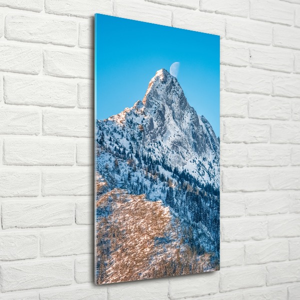 Bild auf Acrylglas vertikal Giewont Tatra Gebirge