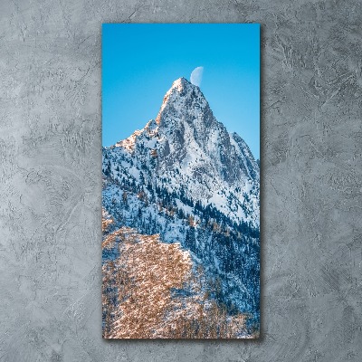 Bild auf Acrylglas vertikal Giewont Tatra Gebirge