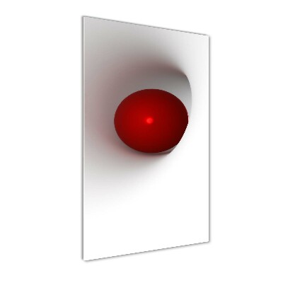 Modernes Acrylbild vertikal Abstrakte Sphäre