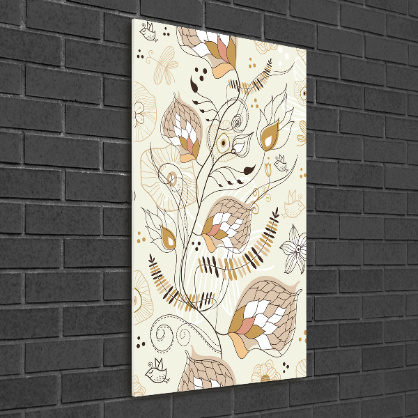 Plexiglasbilder vertikal Ornamente