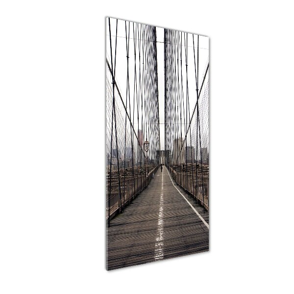 Plexiglasbilder vertikal Brooklyn Bridge