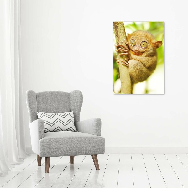 Modernes Acrylbild vertikal Geisterkoboldmaki