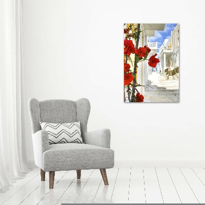 Plexiglasbilder vertikal Mykonos, Griechenland