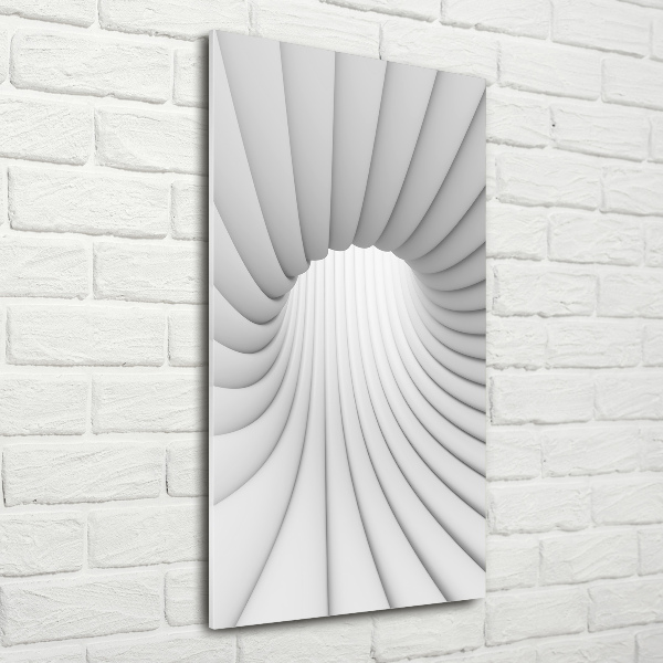 Bild auf Acrylglas vertikal Abstrakter Tunnel