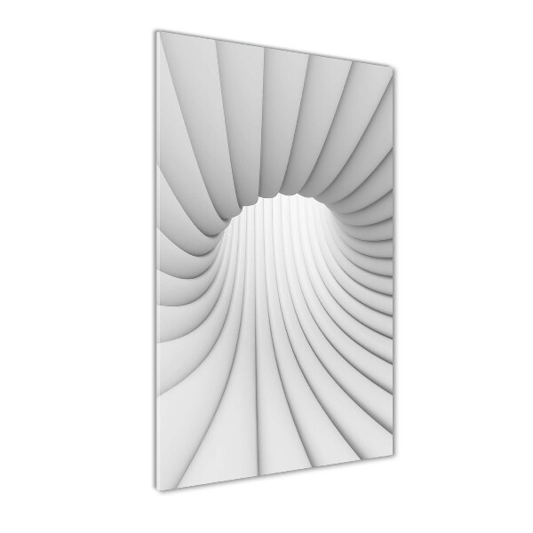 Bild auf Acrylglas vertikal Abstrakter Tunnel